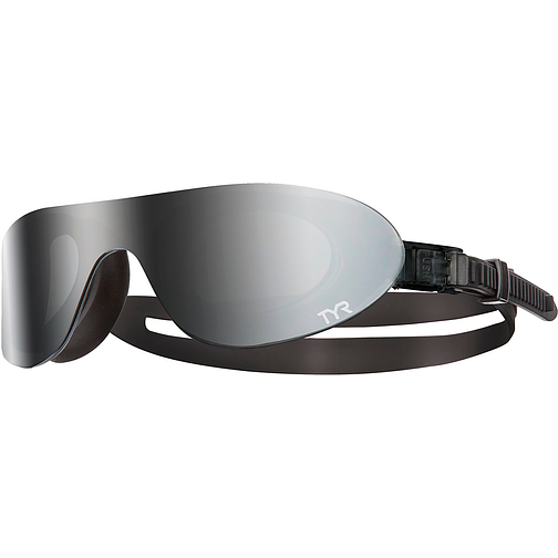 TYR Очки-маска для плавания Swim Shades Mirrored Metal Smoke