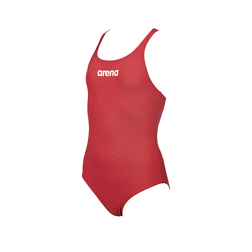 Arena Купальник Solid Swim Pro Jr Red-White