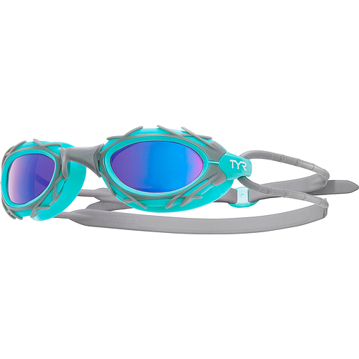 TYR Очки для плавания Nest Pro Nano Mirrored Blue/Mint