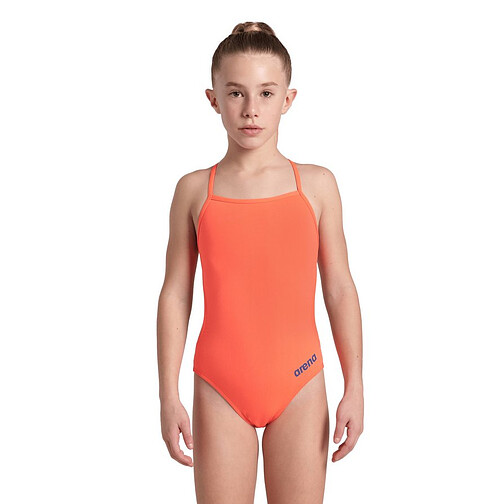 Arena Купальник TEAM CHALLENGE SOLID JR bright coral