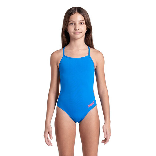 Arena Купальник TEAM CHALLENGE SOLID JR blue river