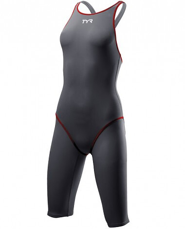 TYR Гидрокостюм Thresher Open Back Grey/Red