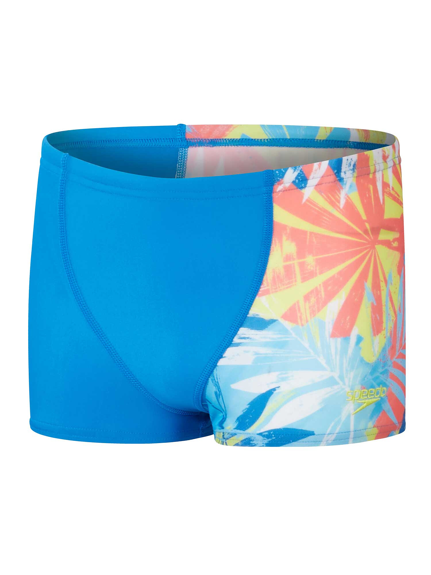 Speedo Плавки BOYS DIGITAL ALLOVER V-CUT AQUASHORT Blue/Red