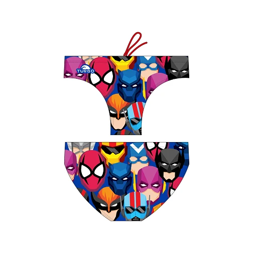 TURBO Плавки спортивные Mask Heroe Happy