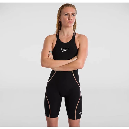 Speedo Гидрокостюм Fastskin LZR Intent Closedback black/gold