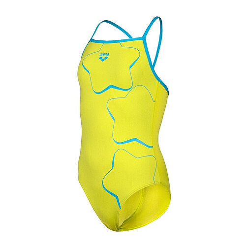 Arena Купальник ARENA STAR GRAPHIC LIGHTDROP JR soft green-turq