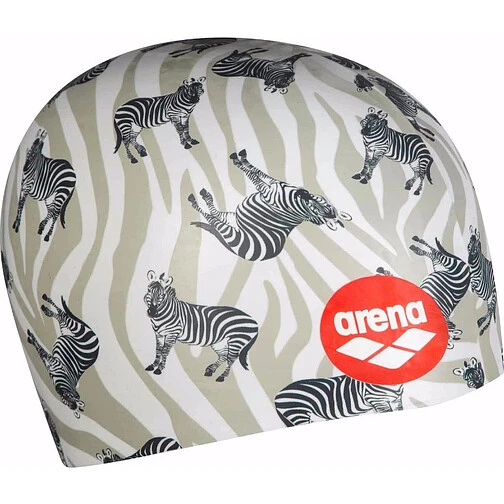 Arena Шапочка для плавания Poolish Moulded Zebras Arena Шапочка для плавания Poolish Moulded Zebras