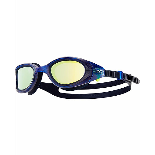 TYR Очки для плавания Special OPS 3.0 Polarized Gold/Navy