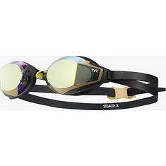 TYR Очки для плавания STEALTH-X MIRRORED gold/black