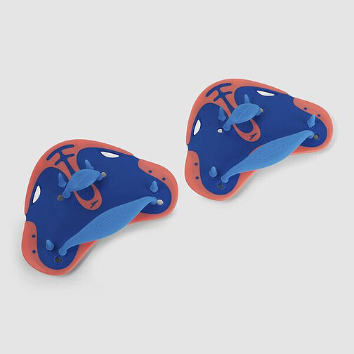 Speedo Лопатки для плавания Finger Paddle blue/orange