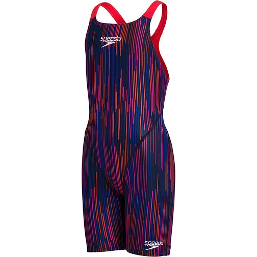 Speedo Гидрокостюм FASTSKIN JUNIOR ENDURANCE+ OPENBACK KNEESKIN Black/Red
