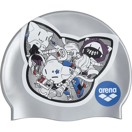 Arena Шапочка для плавания PRINT JR crazy party Arena Шапочка для плавания PRINT JR crazy party