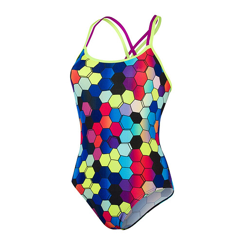 Speedo Купальник ALLOVER DOUBLE CROSSBACK SWIMSUIT