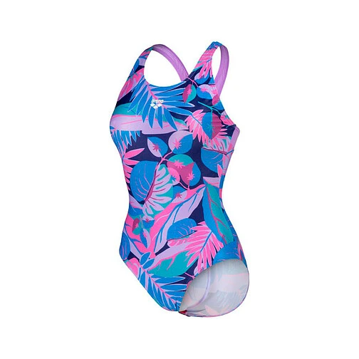 Arena Купальник ARENA TROPIC CONTROL PRO BACK LOW lavanda-navy multi