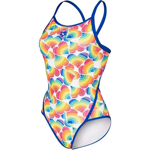 Arena Купальник ARENA PRIDE SUPER FLY BACK neon blue-white multi
