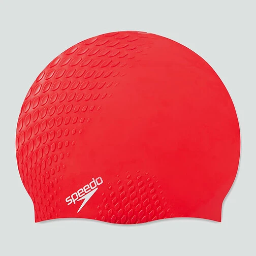 Speedo Шапочка для плавания Adult Bubble Active + Cap Red