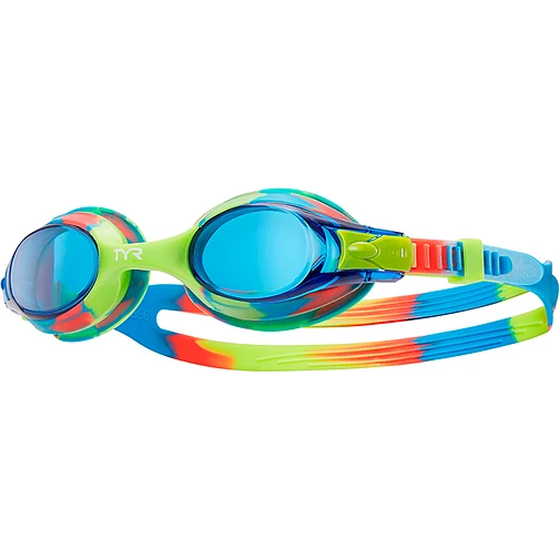 TYR Очки для плавания Swimple Tie-Dye Junior Blue/Yellow