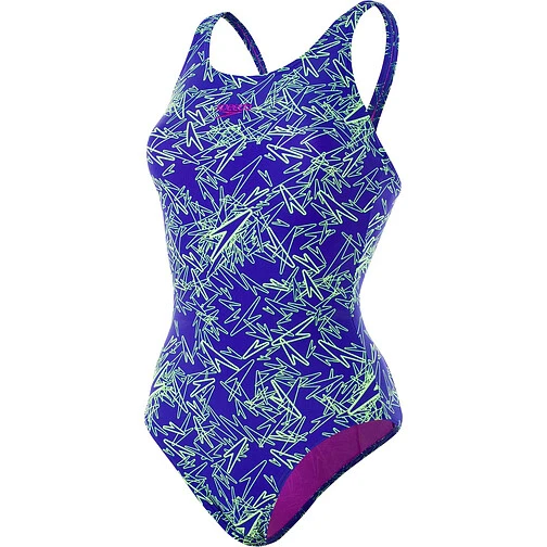 Speedo Купальник  Boom Allover MSBK blue/green
