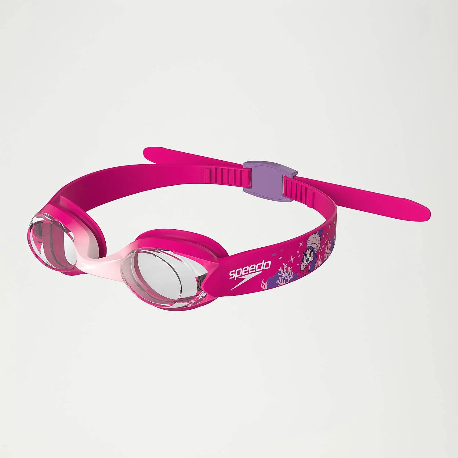 Speedo Очки для плавания Infant Illusion Goggles pink/purple