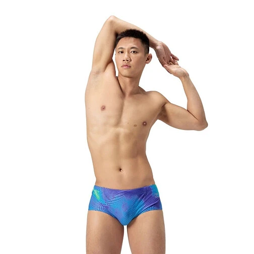Speedo Плавки мужские ML Printed 13.5CM Brief Blue/Green