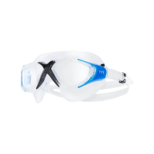 TYR Очки для плавания ROGUE ADULT SWIM MASK black/blue