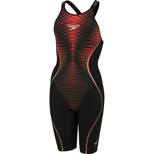 Speedo Гидрокостюм Fastskin LZR Pure Intent Openback Kneeskin Black/Red