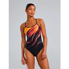 TYR Купальник Vesuvius Trinityfit blk/org