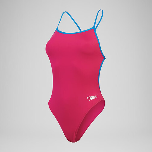 Speedo Купальник Club Training Solid Vback Swimsuit Purple/Blue