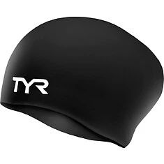 TYR Шапочка для длинных волос Long Hair Black