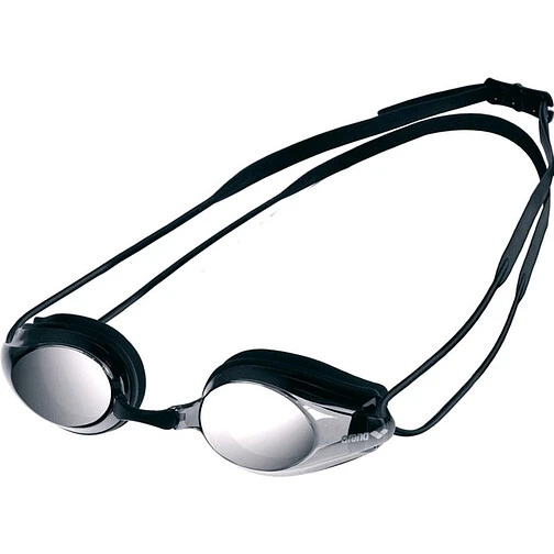 Arena Очки для плавания Tracks Mirrored Black-Smoke Silver-Black