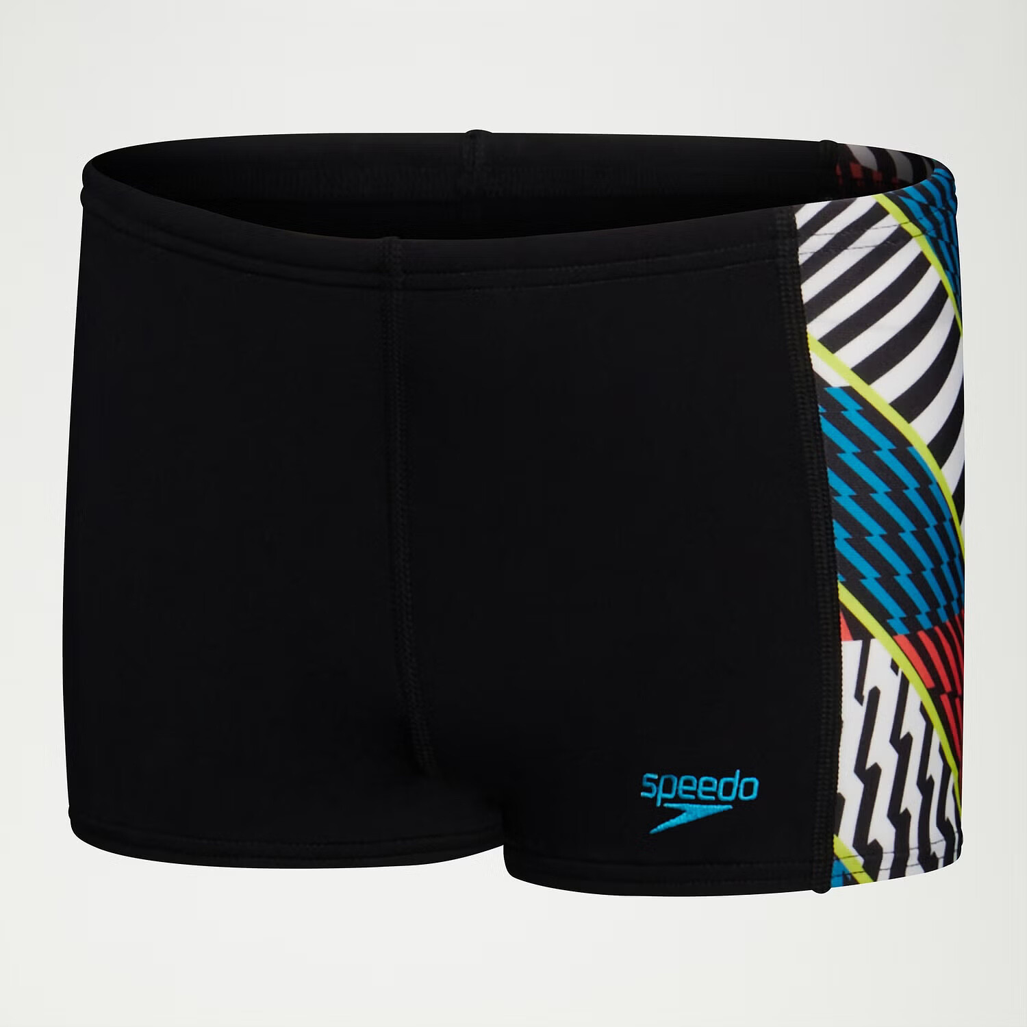 Speedo Плавки спортивные Boys Digital Panel Aquashort Black/Red/Blue