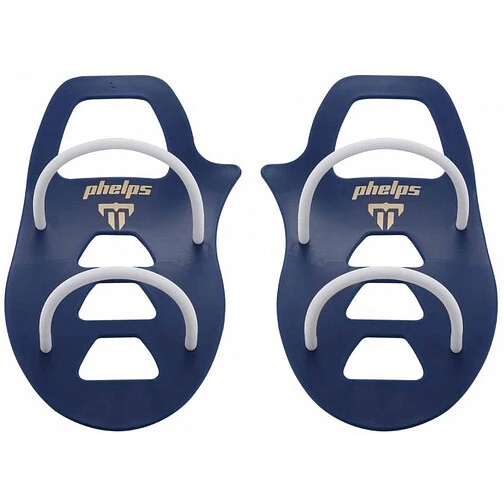 Phelps Лопатки для плавания Technique paddle Phelps blue/white
