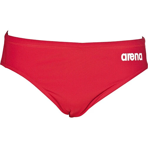 Arena Плавки Solid Brief Red-White