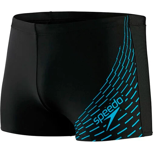 Speedo Плавки боксеры Eco Medley Logo Swim black/blue