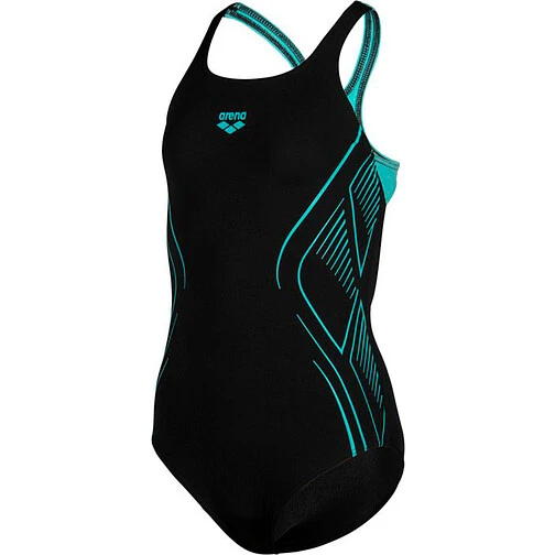 Arena Купальник ARENA REFLECTING SWIM PRO JR black-water
