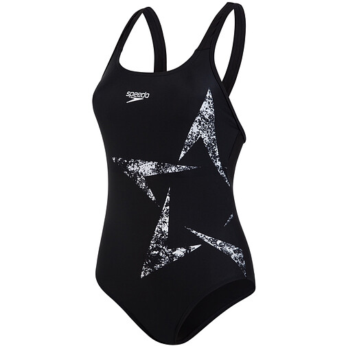 Speedo Купальник Boomstar Placement Racerback Black