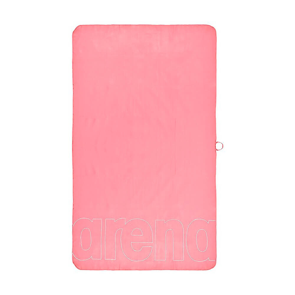 Arena Полотенце SMART PLUS POOL TOWEL pink-white