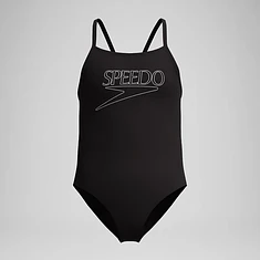 Speedo Купальник детский Classic Logo One Piece Girls Black