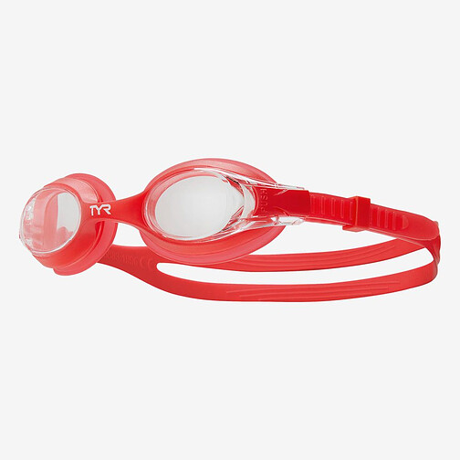 TYR Очки для плавания Swimple Junior clear/red