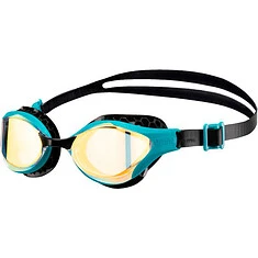 Arena Очки для плавания AIR-BOLD SWIPE MIRROR yellow_copper-green_lake