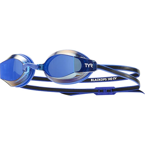 TYR Очки для плавания Women's Black Ops 140 EV Mirrored Racing Blue/Black TYR Очки для плавания Women's Black Ops 140 EV Mirrored Racing Blue/Black