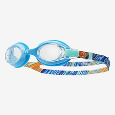 TYR Очки для плавания детские Swimple Print Teal/Orange