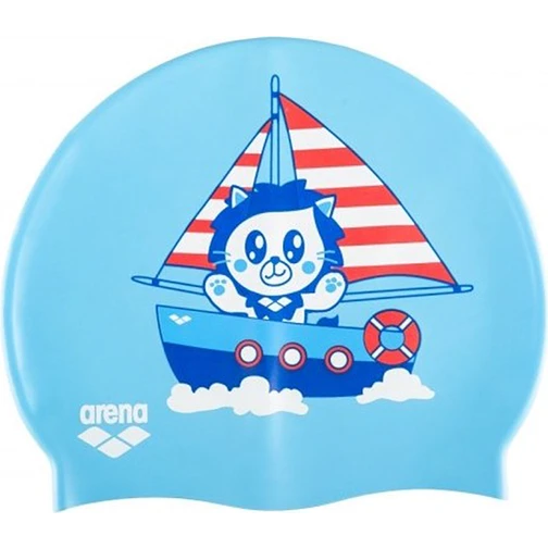 Arena Шапочка для плавания Print 2 Junior AW20 Kun Blue Arena Шапочка для плавания Print 2 Junior AW20 Kun Blue