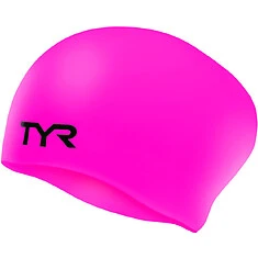 TYR Шапочка для длинных волос Long Hair Pink