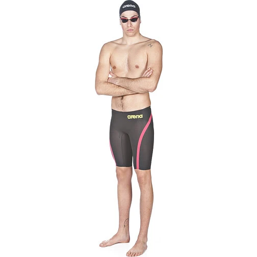 Arena Гидрошорты Carbon Flex VX dark grey/fluo red