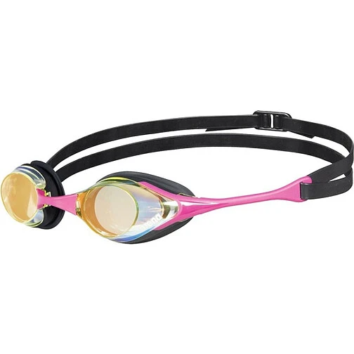 Arena Очки для плавания Cobra Swipe Mirror Yellow Copper-Pink