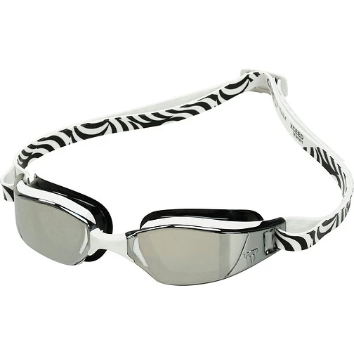 Phelps Очки для плавания XCEED Mirrored Silver-White-Black