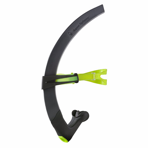 Phelps Трубка для плавания Focus Snorkel Black-Green