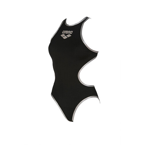Arena Купальник One BigLogo One Piece black-silver