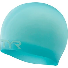 TYR Шапочка для плавания Wrinkle Free Lt. Blue